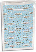 Smile and Tooth Small Scatter Print Plastic Supply Bag (100 Pack)