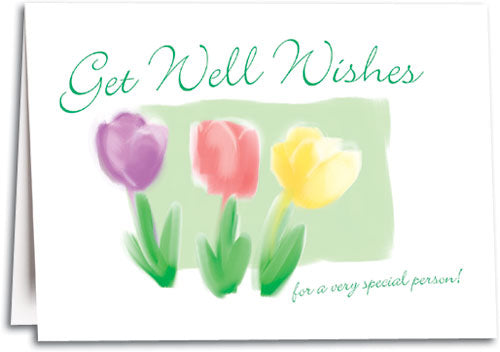Get Well Wishes Folding Card