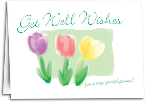 Get Well Wishes Folding Card