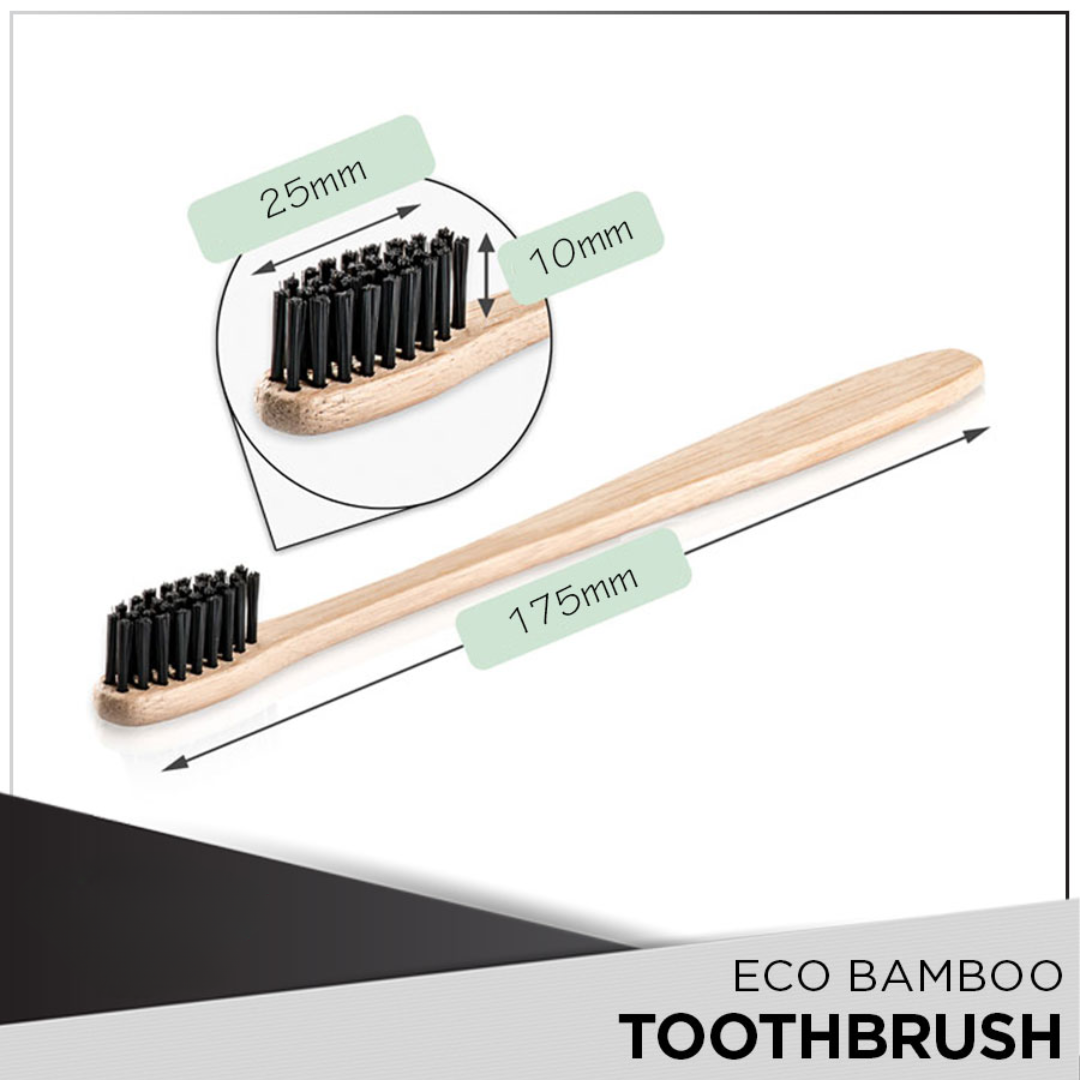 Bamboo Toothbrush Branded in Kraft Box