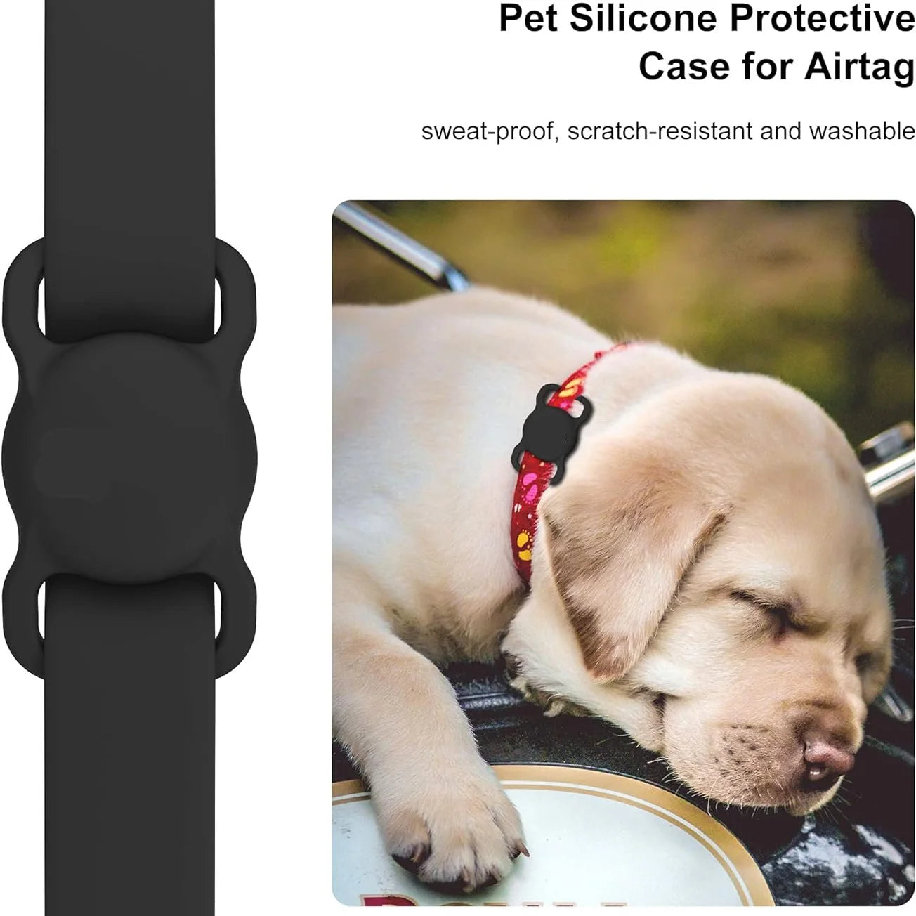 AirTag Silicone collar cover for Pets