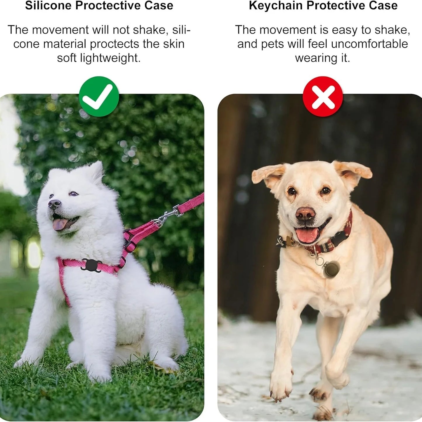 AirTag Silicone collar cover for Pets
