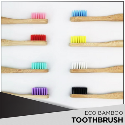 Bamboo Toothbrush Branded in Kraft Box