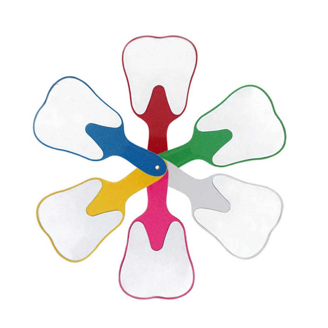 Tooth Shape Dental Hand Mirrors