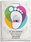 Technicolour Toes Plastic Supply Bag