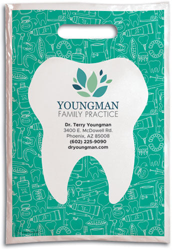 Essential Dental Care Plastic Supply Bag