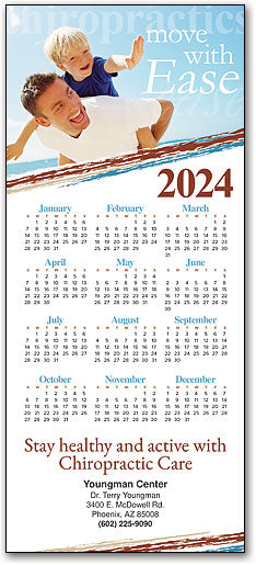 Move with Ease Tri-fold Calendar with Envelope