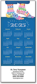 Colourful Feet Promotional Calendar