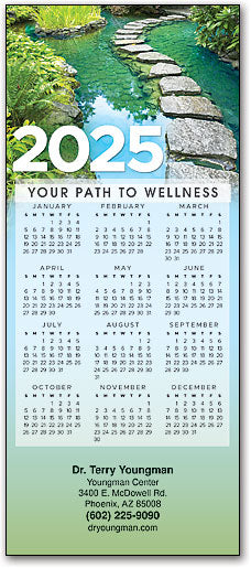 Stepping Stones Promotional Calendar