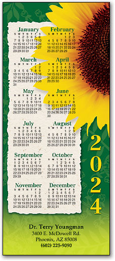 Sunflower Paper Promotional Calendar