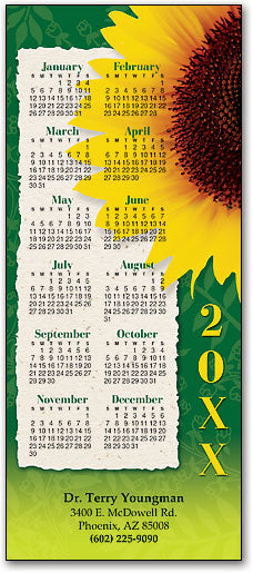 Sunflower Paper Promotional Calendar