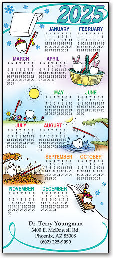 Toothbrush Friends Promotional Calendar