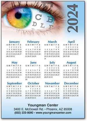 Vision Calendar Postcard