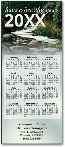 Healthy Year Promotional Calendar