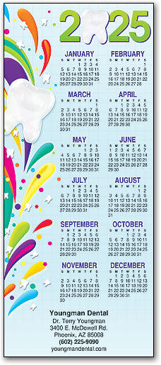 Bursting Bubbly Promotional Calendar