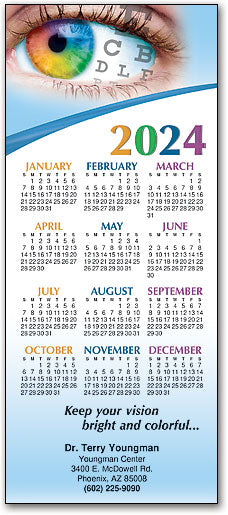 Vision customisable Promotional Calendar