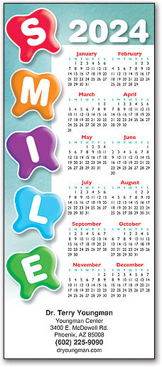 Molar Mania Promotional Calendar