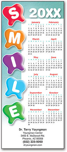 Molar Mania Promotional Calendar