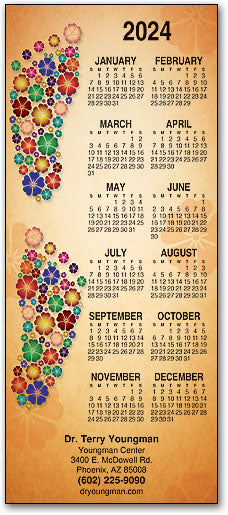 Floral Footprints Promotional Calendar
