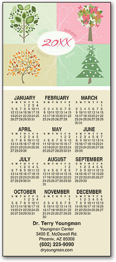 Trees For Every Season Promotional Calendar