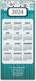 Poppy Pattern Promotional Calendar