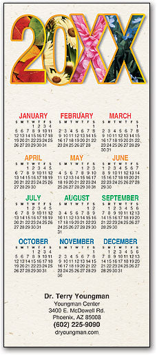 Blooming Year Promotional Calendar