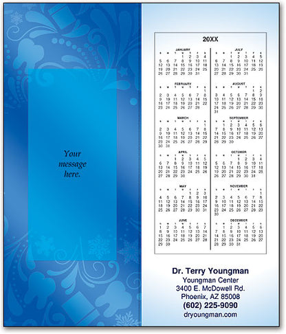 Tiny Trimmings Tear-off Calendar Card with Envelope