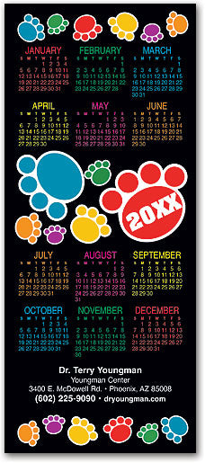 Multipaws Promotional Calendar