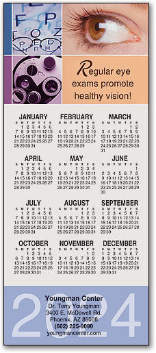 My Vision Promotional Calendar