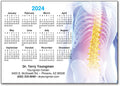 Spine of Gold Postcard Calendar