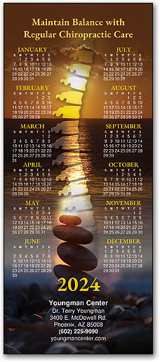 Maintain Balance customisable Promotional Calendar