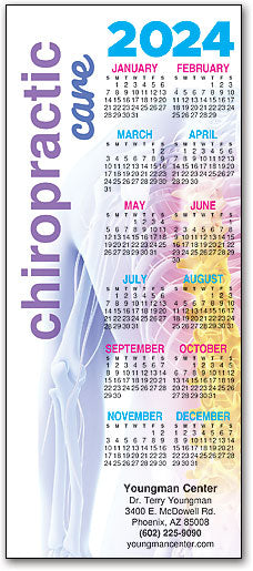 Spine of Gold Promotional Calendar