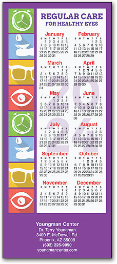 Timely Vivid customisable Promotional Calendar