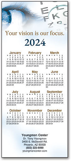 Full Focus Customisable Promotional Calendar
