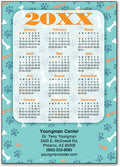 Paws And Snacks Calendar Postcard