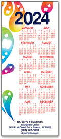 Dazzling Droplets Promotional Calendar