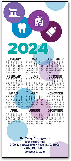 Brushing Spheres Promotional Calendar
