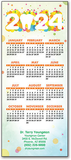 Festive Molars Promotional Calendar