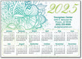 Botanical Bliss Postcard Calendar