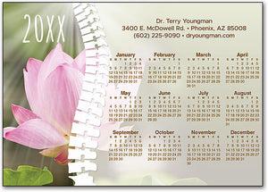 Spine Is Fine Postcard Calendar