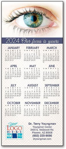 Year In Focus customisable Promotional Calendar