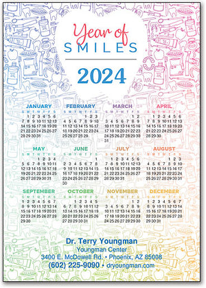 All Things Dental Postcard Calendar