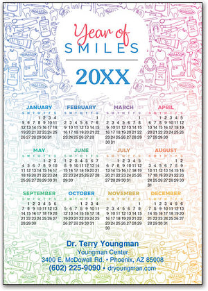 All Things Dental Postcard Calendar