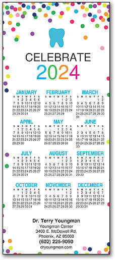 Tooth and Dots Promotional Calendar