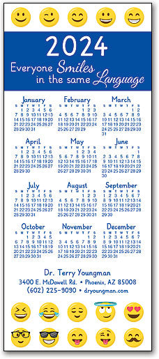 Emoji Smiles Promotional Calendar