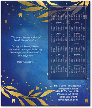 Lovely Laurel Tear Off Calendar Card with Envelope