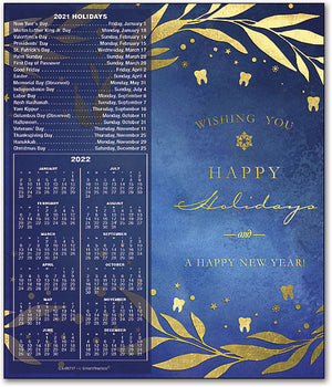 Lovely Laurel Tear Off Calendar Card with Envelope