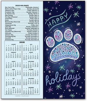 Winter Wonder Tear-off Calendar