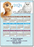 So Fluffy Postcard Calendar