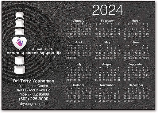 Natural Balance Postcard Calendar